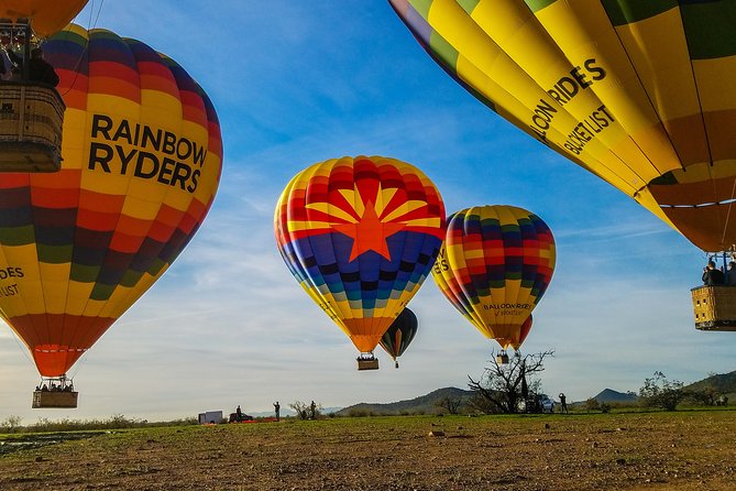 Phoenix Hot Air Balloon Ride at Sunrise - Why sunrise works so well in Phoenix