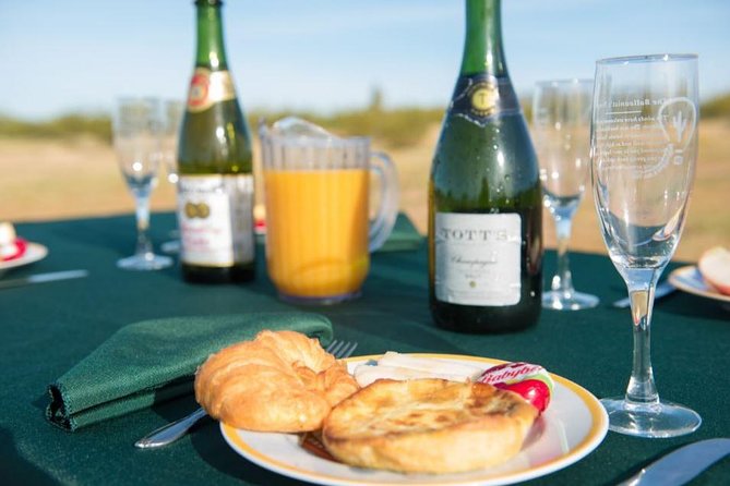 Phoenix Morning Hot Air Balloon Ride with Bubbly + Breakfast - Watching the balloon come alive