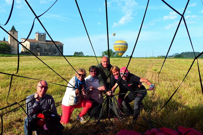 Pre-Pyrenees Balloon Flight with optional pick-up in Barcelona - A gentle flight, not a thrill ride