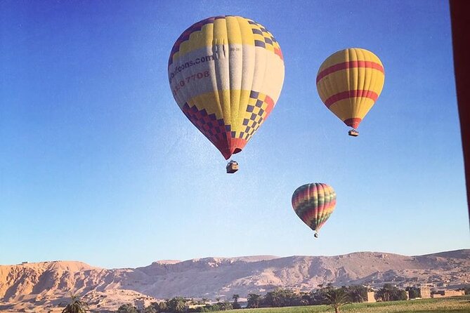Private Day Tour Hot Air Balloon, Valley of the kings,Hatshepsut temple in Luxor - An early pickup and the Nile crossing