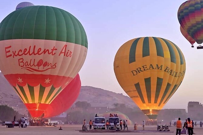 Private Day Tour to Luxor with Hot Air Balloon from Hurghada - Lunch, a felucca ride, and a slower hour on the Nile