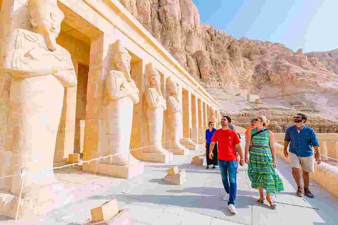 Private Full Day East and West Banks Luxor and Sunrise Hot Air Balloon - The Valley of the Kings in a two-hour visit
