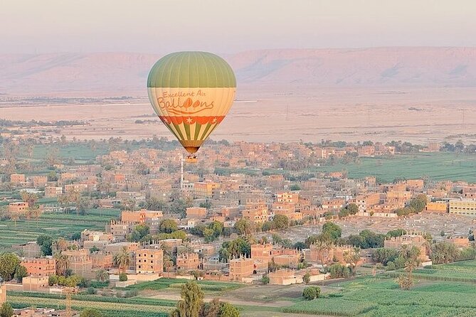 Private Full day tour to Luxor From Hurghada with hot air balloon - A 45-minute hot air balloon flight over Luxor