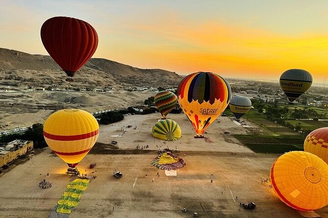 Private Full day tour to Luxor From Hurghada with hot air balloon - Lunch and a felucca ride on the Nile