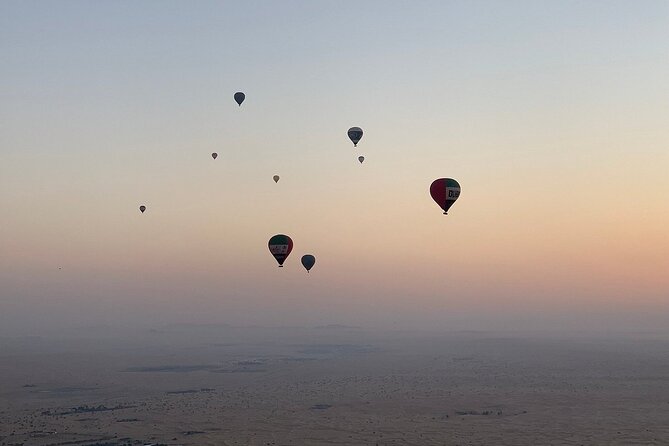 Private Hot Air Balloon Tour over the Dubai Desert - Breakfast, camels, and falconry photographs
