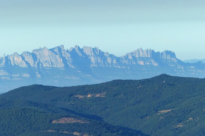Private Pre-pyrenees VIP Hot-air Balloon tour (pick-up Barcelona) - Landing with sparkling wine and a Catalan brunch