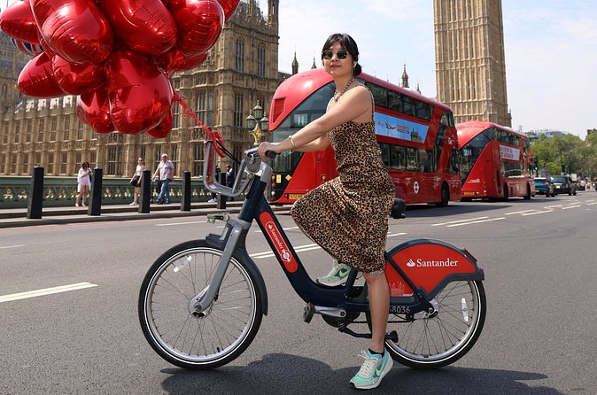 Professional Digital Photo with Red Heart Balloons Central London - Who will enjoy this most