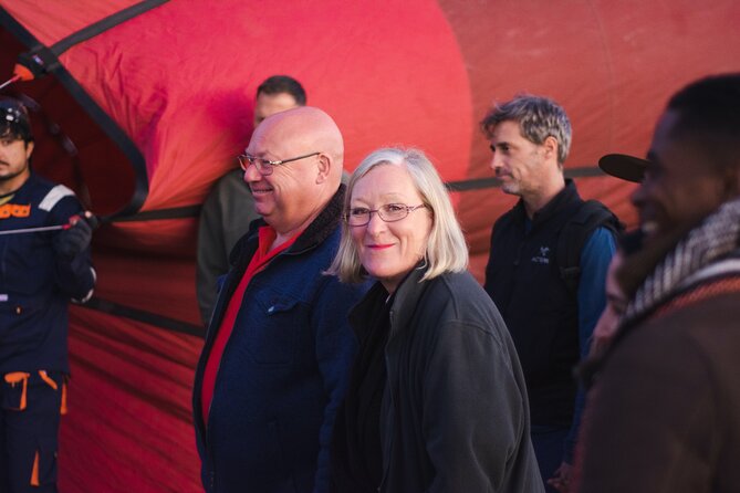 RAK Hot Air Balloon Flight - Landing, Refreshments, and the Signed Certificate