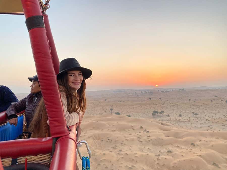 Ras Al Khaimah Hot Air Balloons - What the hour in the basket feels like