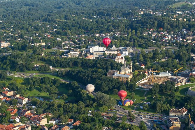 Romantic Hot Air Balloon Flight over Vilnius or Trakai - Morning versus evening departure times