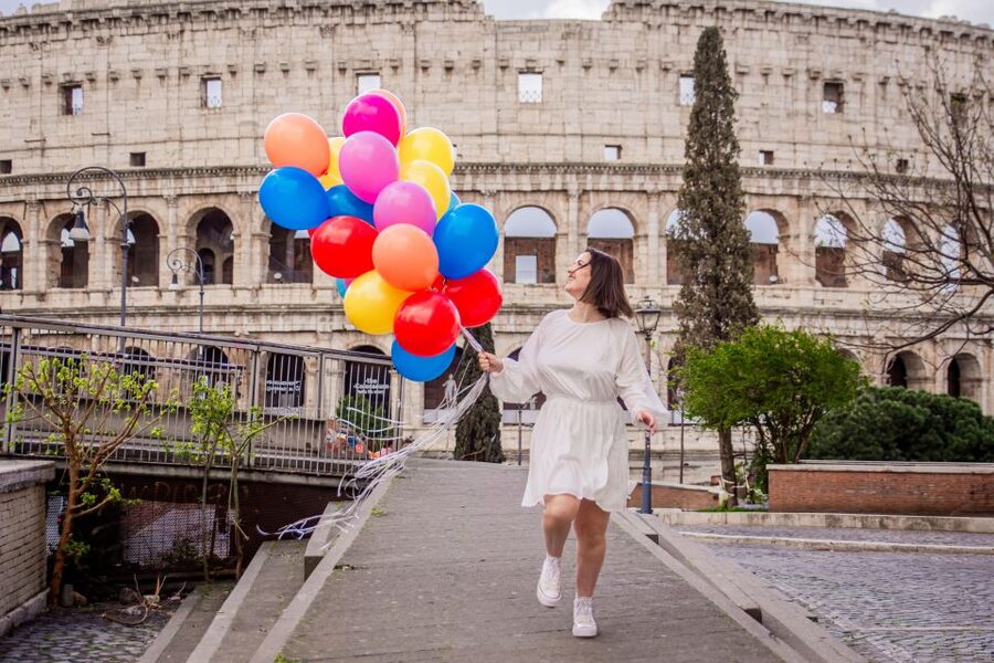 Rome: Professional Photoshoot With Balloons - Is $147.27 good value for a private group?