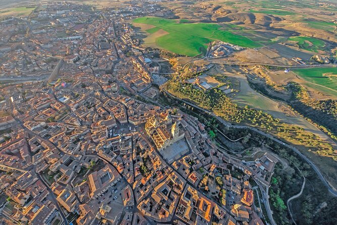 Segovia Hot Air Balloon from Madrid - Leaving Madrid Before Sunrise