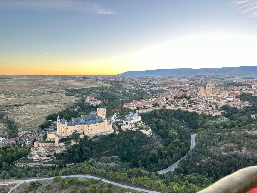 Segovia: Hot-air balloon ride with cava toast - Why Segovia Works So Well From a Balloon