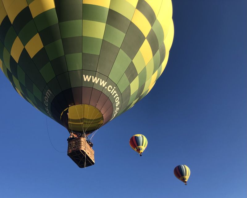 Segovia: Hot Air Balloon Ride with Picnic and Activity Video - Meeting across from the Hospital General de Segovia