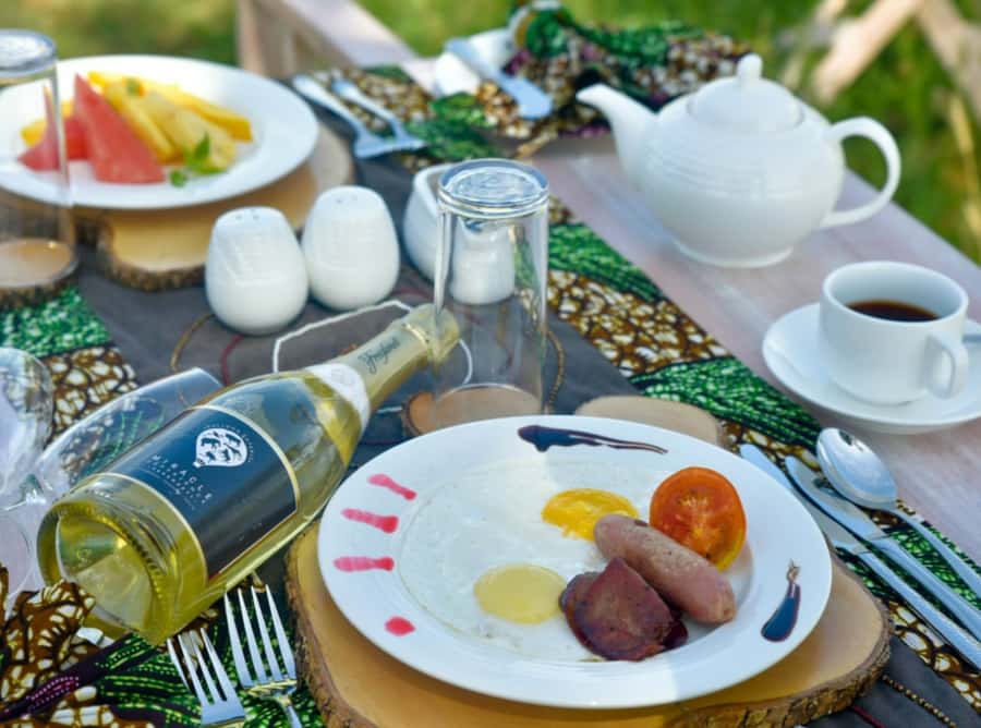 Serengeti: Hot Air Balloon Flight with Champagne Breakfast - Before Dawn at the Serengeti Launch Site