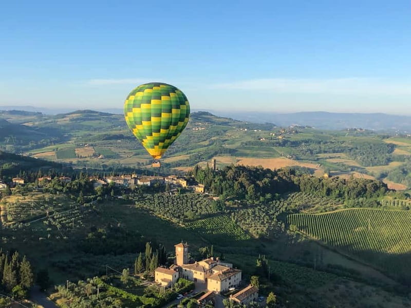 Siena: Balloon Flight Over Tuscany with a Glass of Wine - The landing is part of the adventure