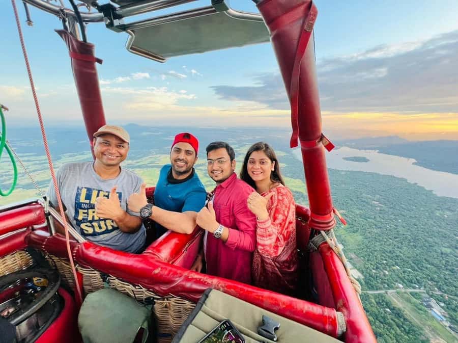 Sigiriya: Hot Air Balloon Ride - What Takeoff and Landing Feel Like
