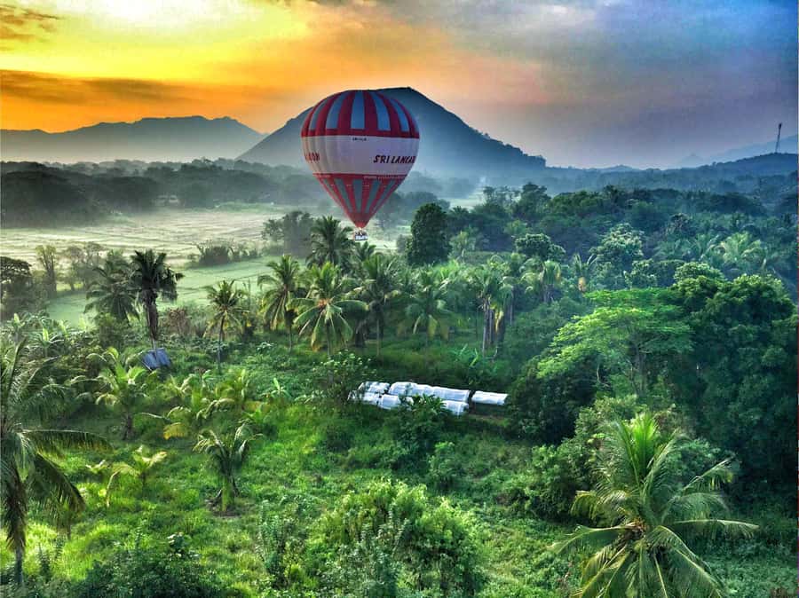 Sigiriya: Hot Air Balloon Ride - The Price: Special Treat or Too Much?