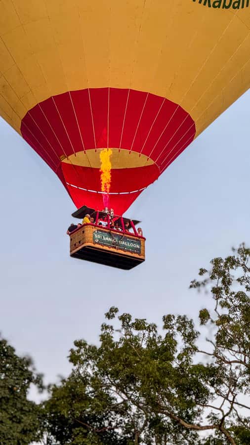 Sigiriya: Hot Air Balloon Ride - Weather, Season, and Flexible Plans