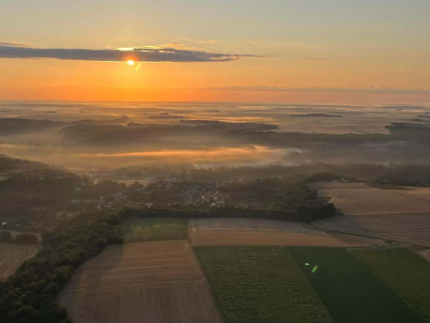 South of Paris: hot air balloon flight - Why Sunrise and Sunset Matter
