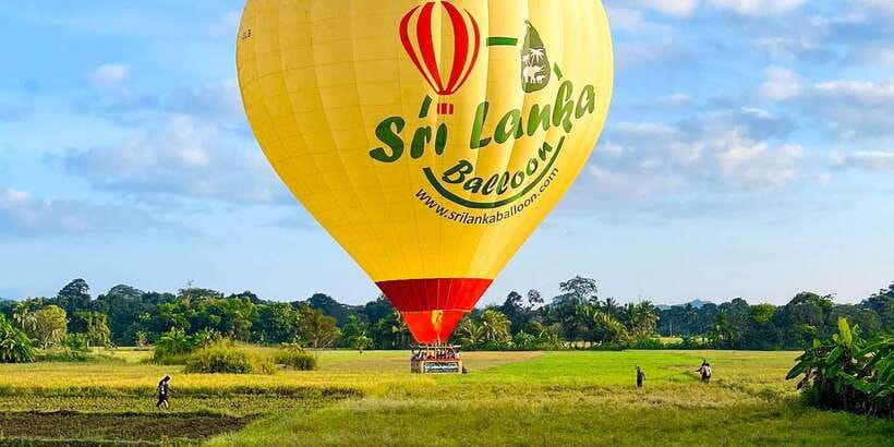 Sri Lanka: Hot Air Balloon ride - Why a balloon flight makes sense in central Sri Lanka