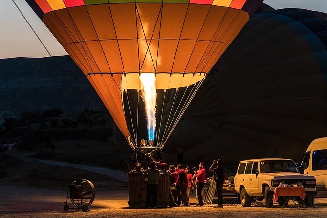 Sunrise Hot Air Balloon Flight Over Göreme & Fairy Chimneys - Landing, certificate, champagne, and the photo offer