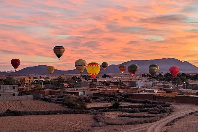 Sunrise Hot Air Balloon Flight over Marrakech +Moroccan Breakfast - Why Sunrise Is the Right Time for This Flight
