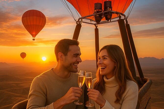 Sunrise Hot Air Balloon Flight over Marrakech +Moroccan Breakfast - Who Will Enjoy This Morning Most
