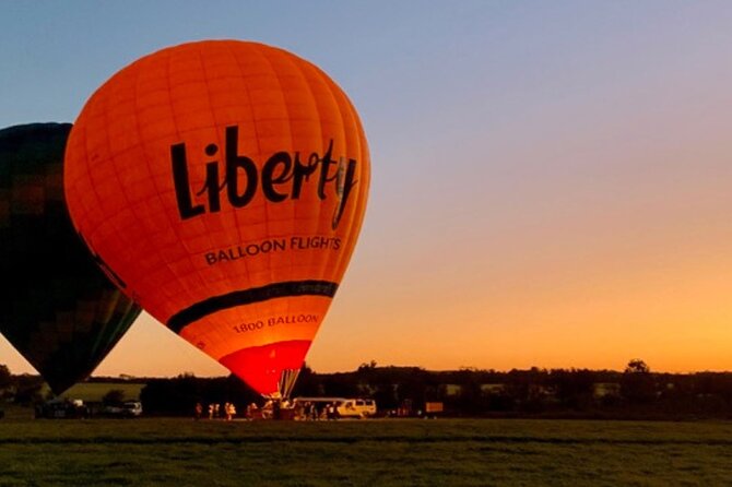 Sunrise Hot Air Balloon Flight over Yarra Valley + Breakfast - Brian, Brad, Thor, and Benny on the morning crew