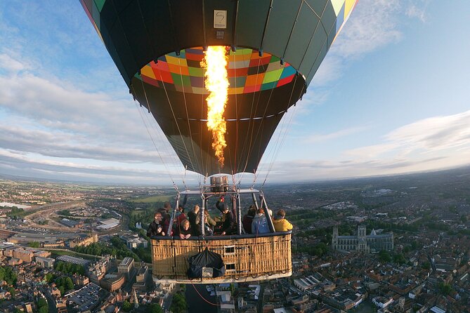 Sunrise Hot Air Balloon Flight Over York - Why a sunrise flight gives York a different view