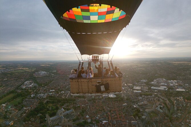 Sunrise Hot Air Balloon Flight Over York - Takeoff and landing are gentle moments