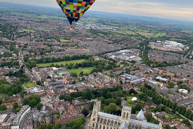 Sunrise Hot Air Balloon Flight Over York - Champagne, certificates, and the extra photo cost