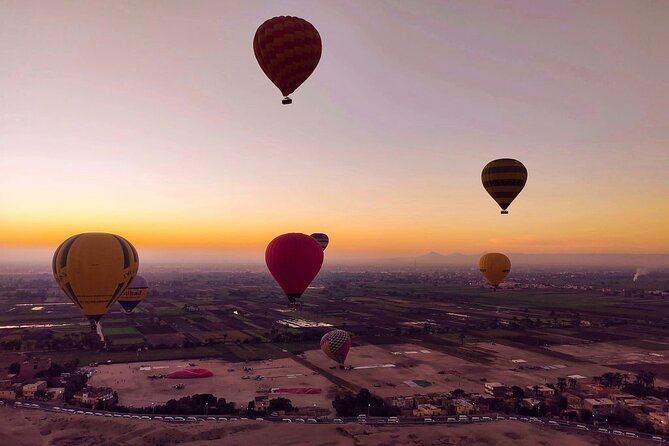 Sunrise Hot Air Balloon Ride over Luxor West Bank - The Pre-Dawn Pickup and Drive