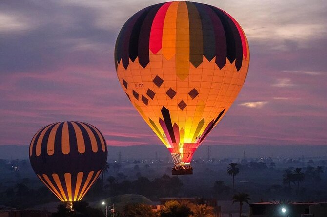 Sunrise Hot Air Balloon Ride Over Luxor with Transfers - Key points at a glance