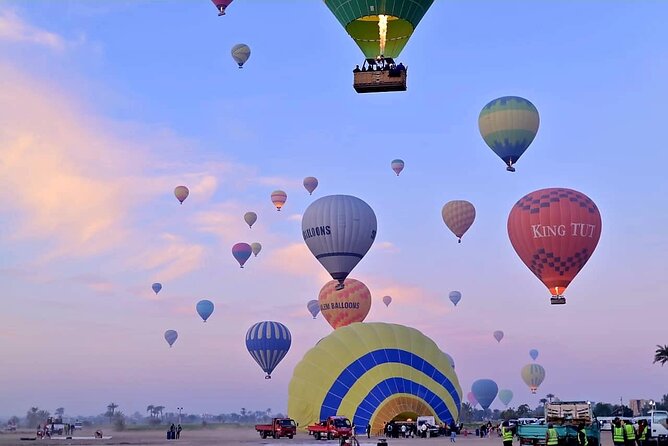 Sunrise Hot Air Balloon Ride Over Luxor with Transfers - Preparing for the balloon flight