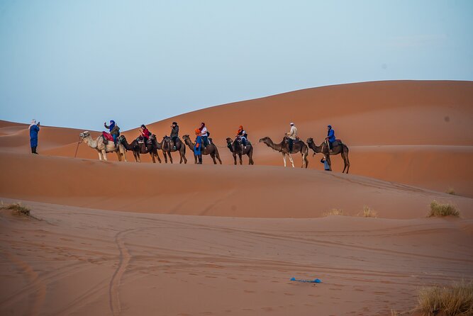Sunrise Hot Air Balloon Ride Over Marrakech with Hotel Pickup - Camel ride and sunset in the Merzouga dunes