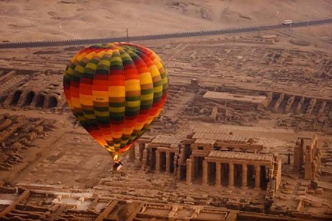 Sunrise Hot Air Balloon Ride with shopping tour - Ancient sites, fields, and the Nile from above