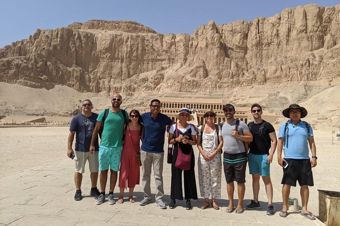 Sunrise Hot Air Balloon with Full Day Tour to the East and West Bank of Luxor - Temple of Hatshepsut and the Colossi of Memnon
