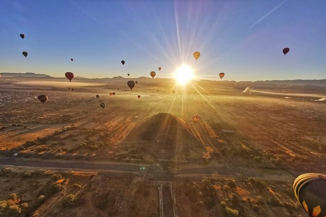 Sunrise HotAir Balloon Adventure Over Teotihuacan's Pyramids - Key points to know before booking