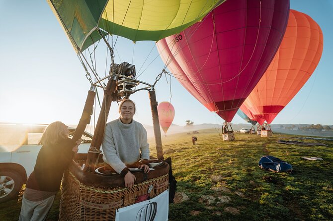 Sunrise Mansfield Hot Air Balloon Flight with GoPro Photo - The very early start at Alzburg Resort