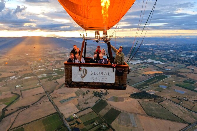 Sunrise Mansfield Hot Air Balloon Flight with GoPro Photo - GoPro photos and what is included