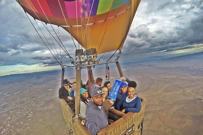 Sunrise Sonoran Desert Hot Air Balloon Ride from Phoenix - Watching the balloon come alive