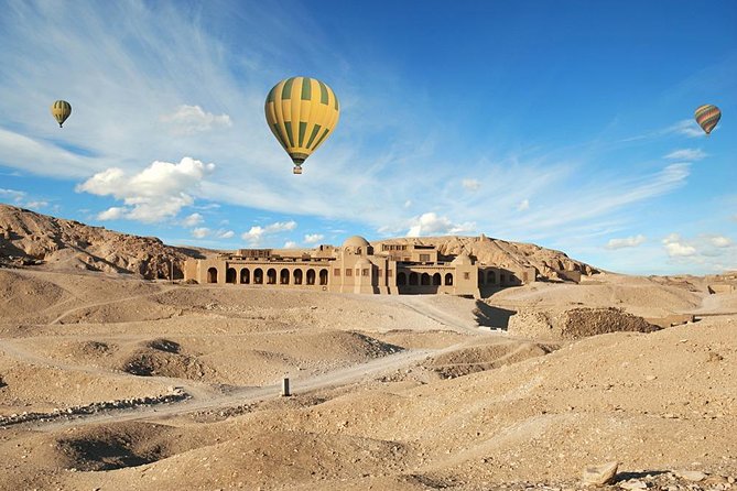 Sunrise VIP Hot Air Balloon Ride in Luxor - Preparing at the launch site