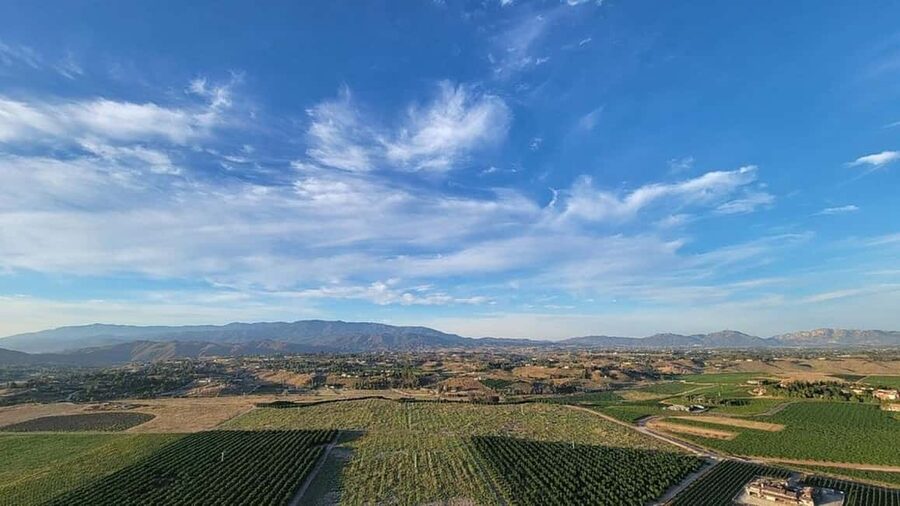 Temecula Morning Hot Air Balloon Ride with Champagne Toast - The briefing and balloon inflation