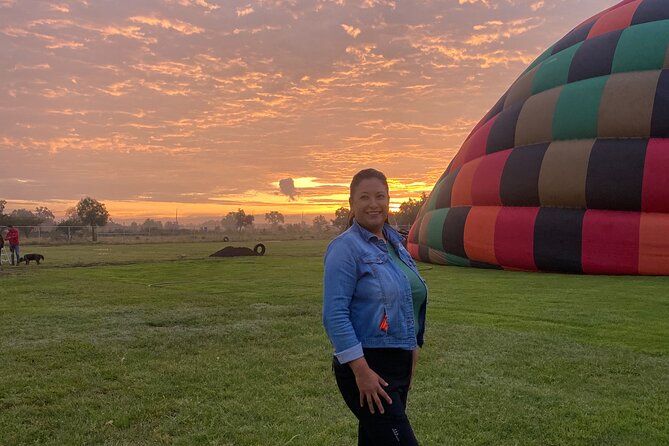 Transportation and Hot Air Balloon Flight Teotihuacán - Up to two hours at the archaeological zone