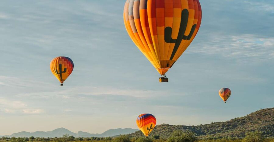 Tucson: Hot Air Balloon Ride with Champagne and Breakfast - Meeting at Marana Regional Airport