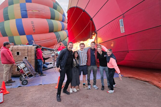 Unforgettable Hot Air Balloon Ride Over the City of the Gods - Landing, photographs, and the small details