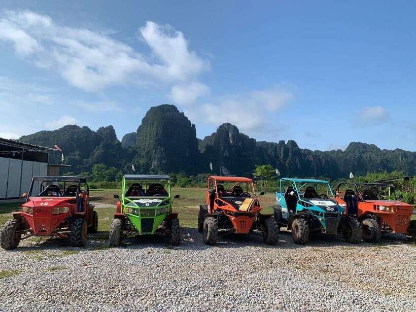 Vang Vieng: Hot Air Balloon and Go Kart Ride - Tuk-tuk transport and the pace of the day