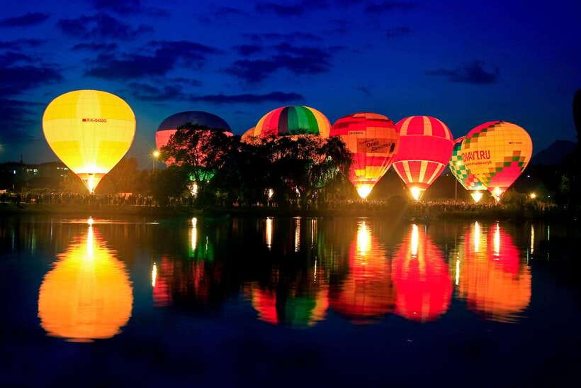 Vang Vieng: Hot Air Balloon and Go Kart Ride - Who will get the most from the $225 price?