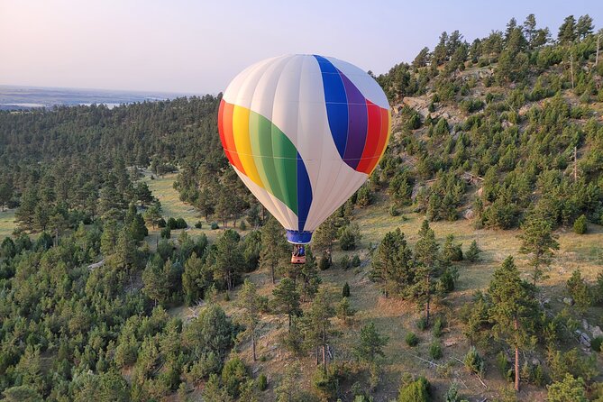 Western Horizons Hot Air Balloon rides - One hour above the Southern Black Hills